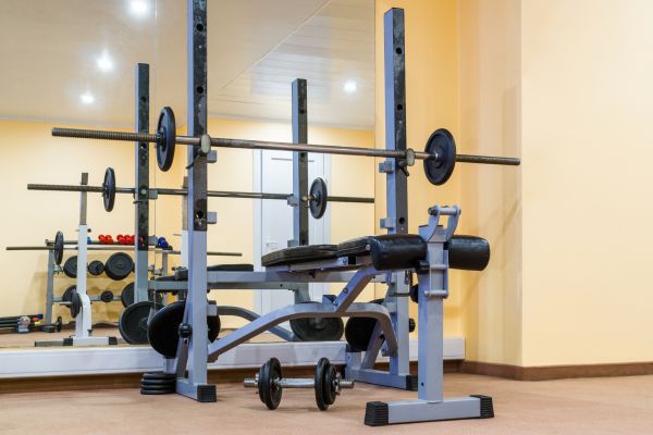 Weight Bench Assembly in Powder Springs